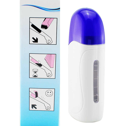 Depilatory Heater Wax Machine (includes 20 Non-Woven Strips + 1 wax)