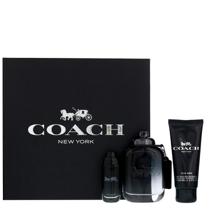 Coach Men Coffret (Eau De Toilette 100ml + 10ml + Shower Gel)