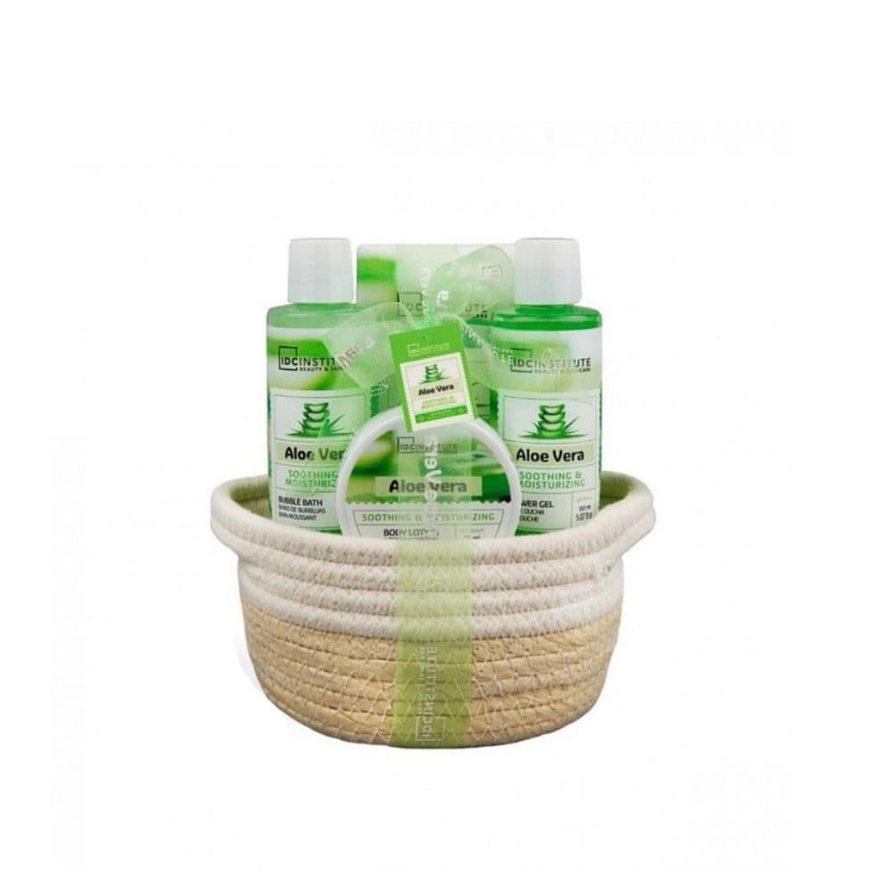 IDC Bath & Body Aloe Vera Gift Set (4 pieces)