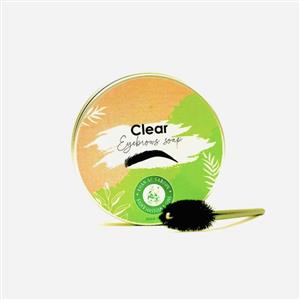 Khan Al Saboun Clear Eyebrows Soap + Brush