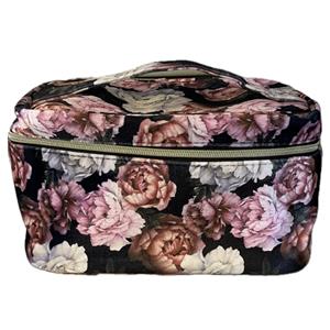 Large Floral Makeup Pouch 01