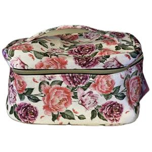 Large Floral Makeup Pouch 02