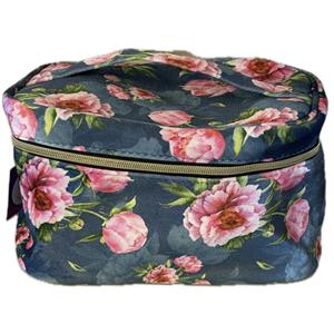 Large Floral Makeup Pouch 03