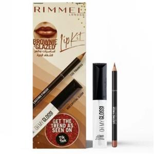 Rimmel Lip Kit Brownie Glazed