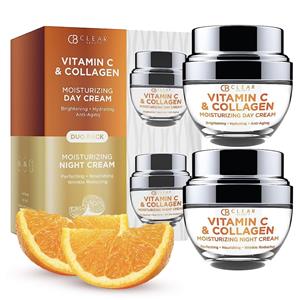 Clair Beauty Duo Pack Vitamin C & Collagen