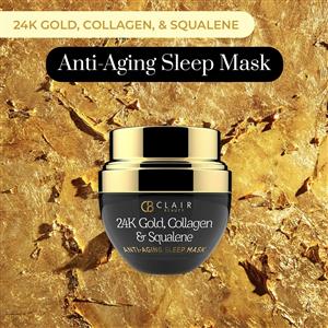 Clair Beauty 24K Gold, Collagen & Squalene