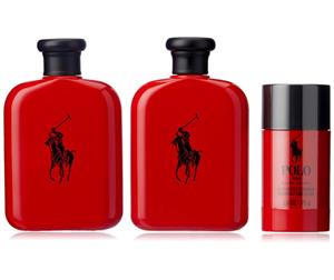 Polo Ralph Lauren Red Coffret (Eau De Toilette 125ml + After Shave + Deostick)