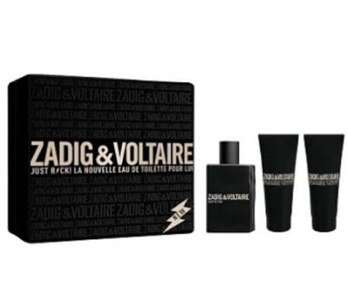 Zadig & Voltaire Just Rock Coffret H (EDT 50ml + SG 75ml + AS 75ml)