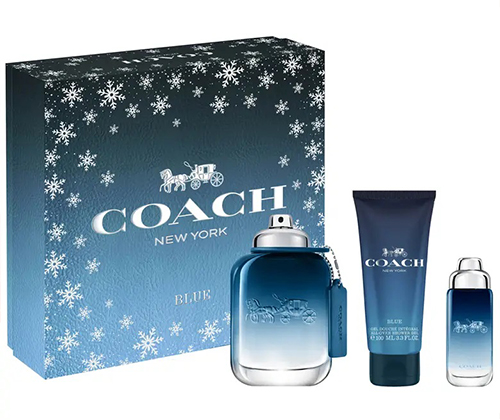 Coach Blue H Coffret (Eau De Toilette 100ml + 10 ml + Shower Gel)