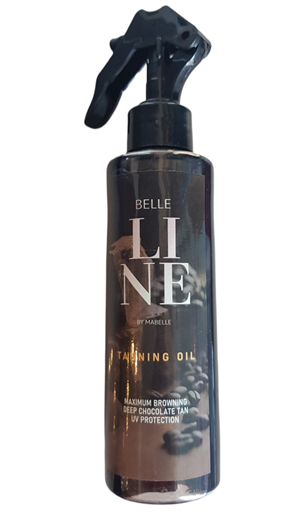 Belle Line By Mabelle Chocolate Tanning Oil