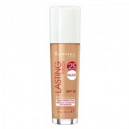 Rimmel Lasting Finish 25H Nude Medium Coverage Foundation SPF20