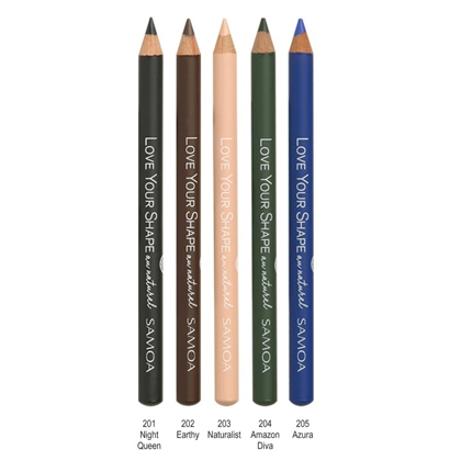 Samoa Love Your Shape au naturel Kajal The Real Waterliner