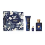 Versace Dylan Blue Gift Set (Eau De Toilette 100ml + 5ml + Shower Gel)