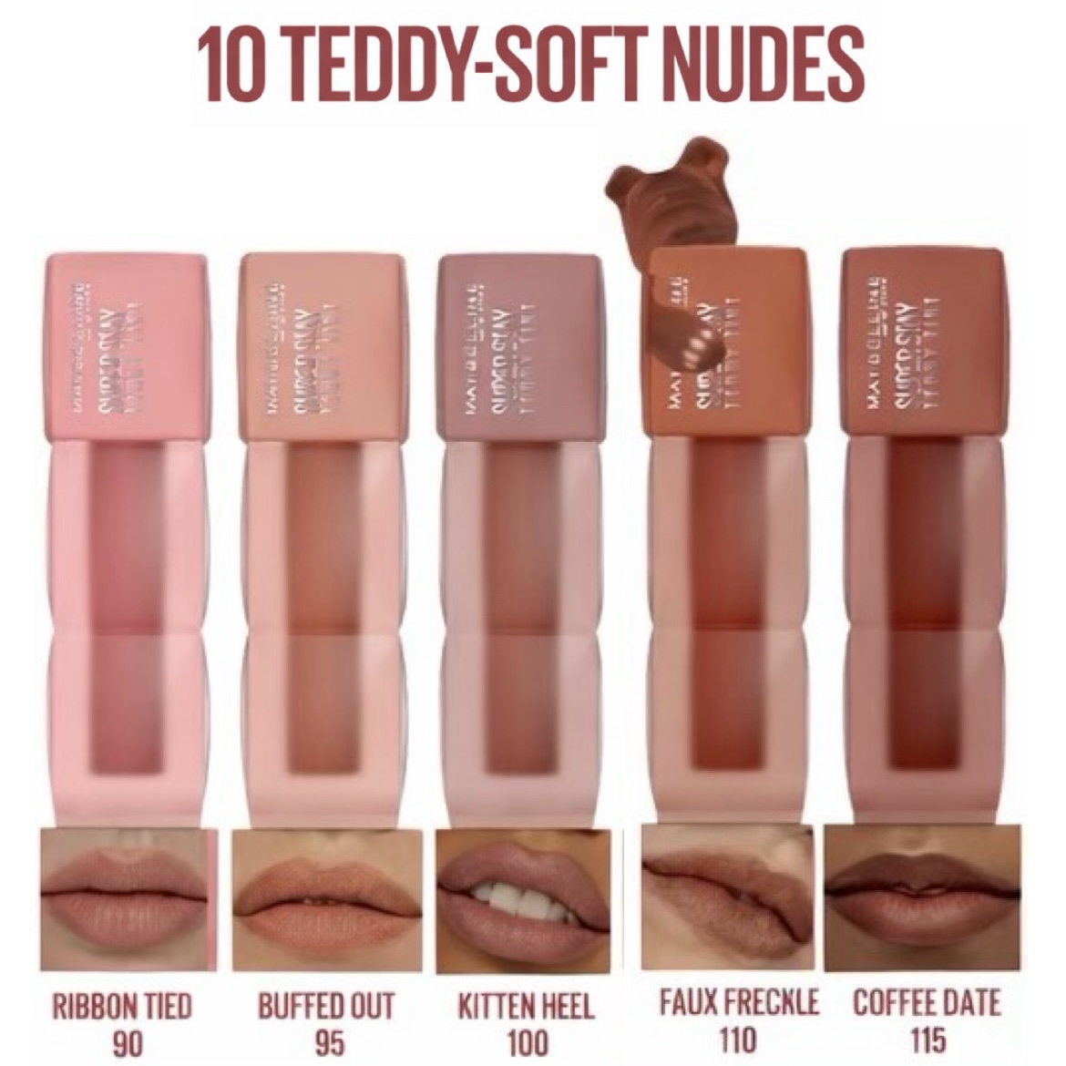 Maybelline Superstay Teddy Tint Lipgloss