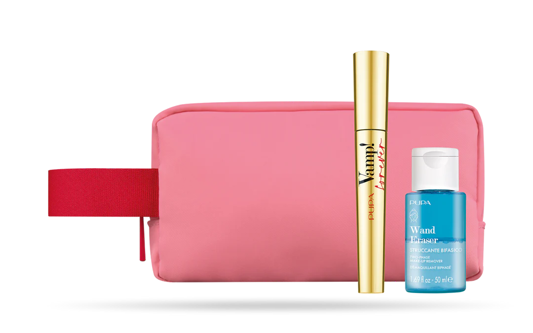 Pupa Kit (Vamp! Forever Mascara + Wand Eraser + Pouch)