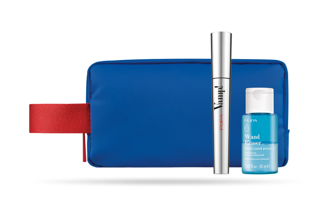 Pupa Kit (Vamp! Mascara + Wand Eraser + Pouch)