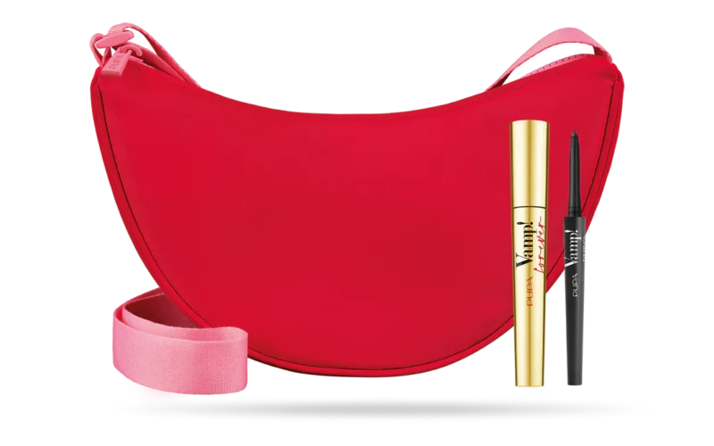 Pupa Kit (Vamp! Forever Mascara + Eye Pencil + Bag)