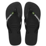 Havaianas Brasil Logo Black/Black