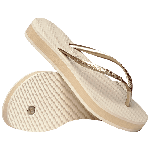 Havaianas Slim Flatform Beige
