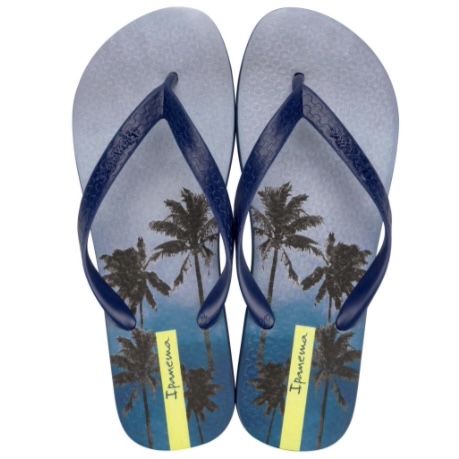 IPanema Men Thong Palm Trees Blue