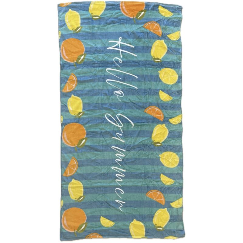 Hello Summer Beach Towel