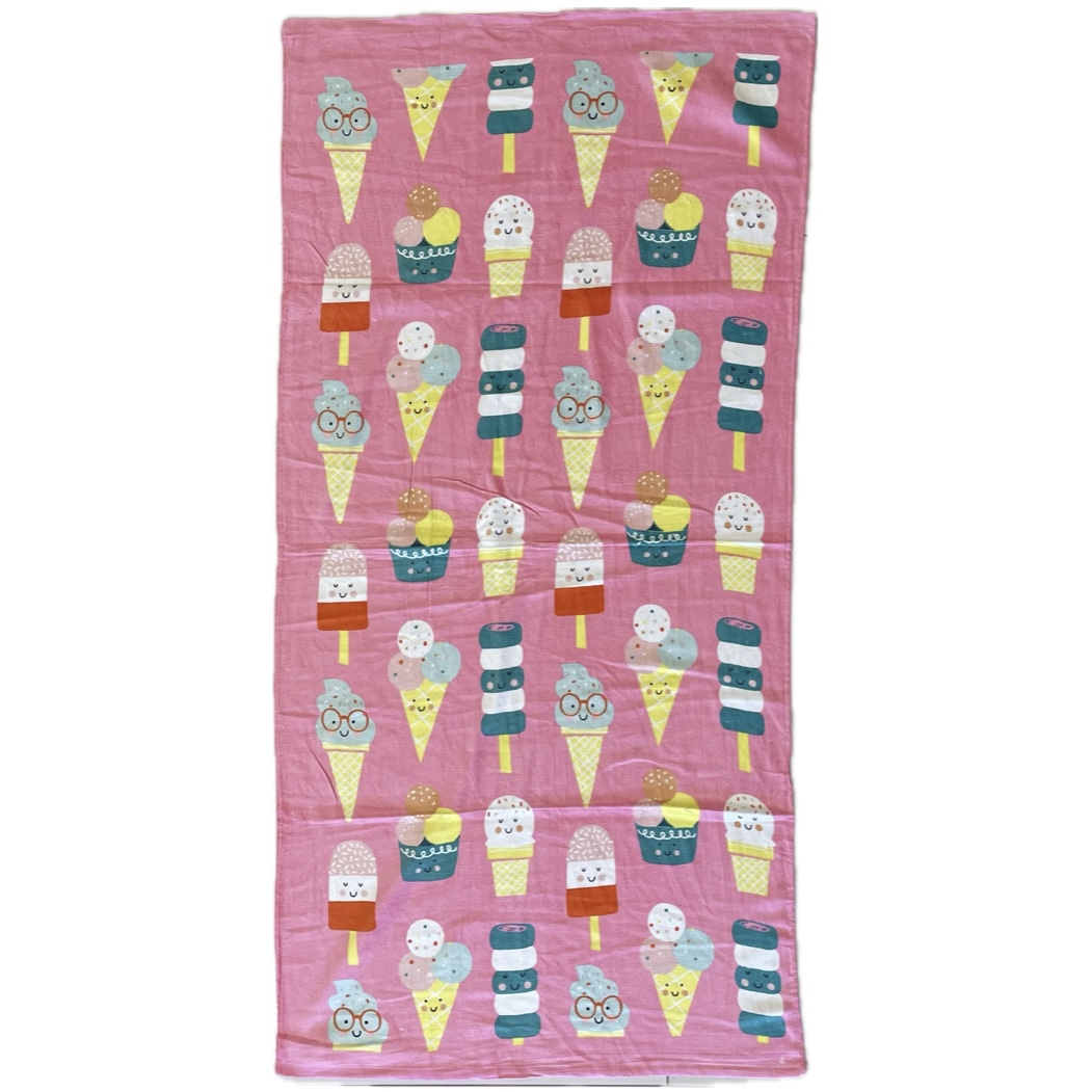 Ice Creams Beach Towel