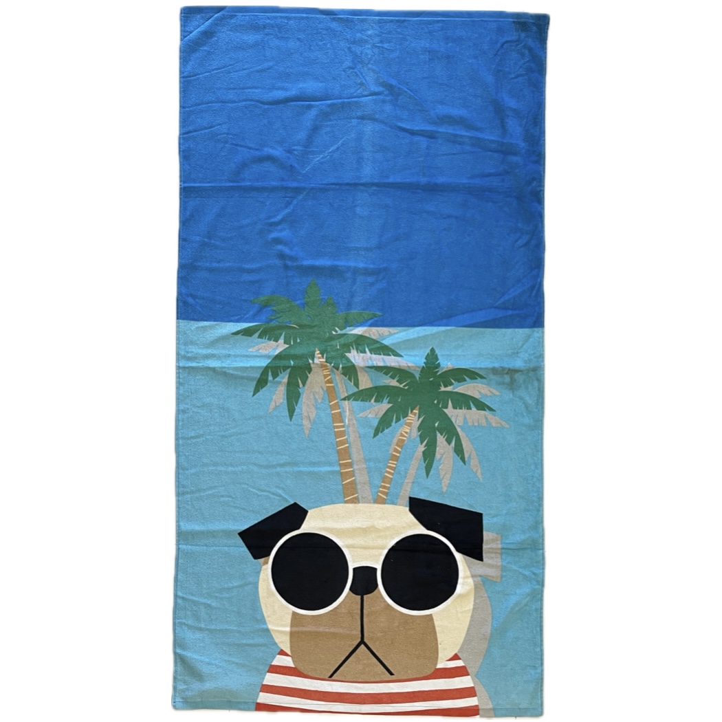 Doggo Sunny Beach Towel
