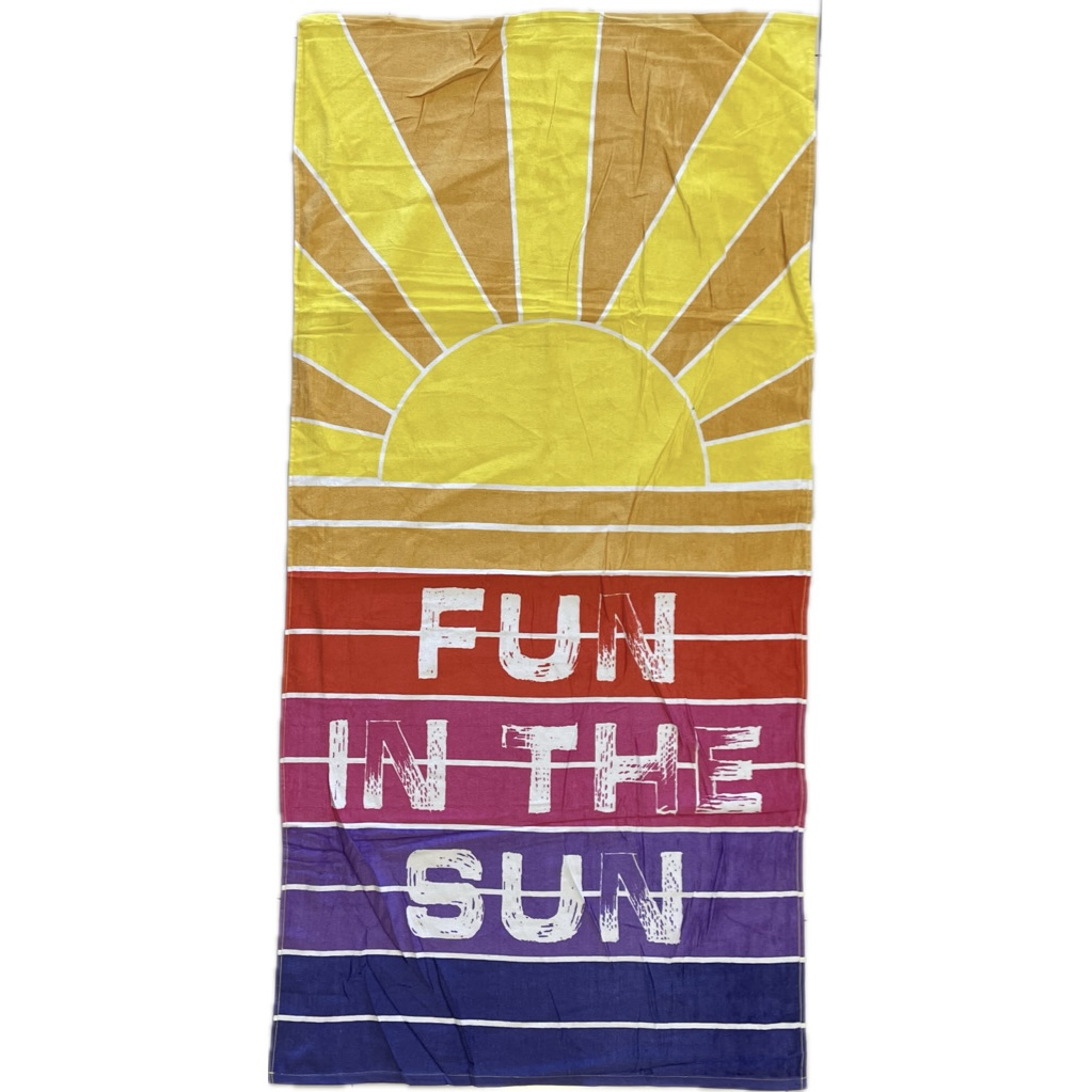 Fun In The Sun Beach Towel
