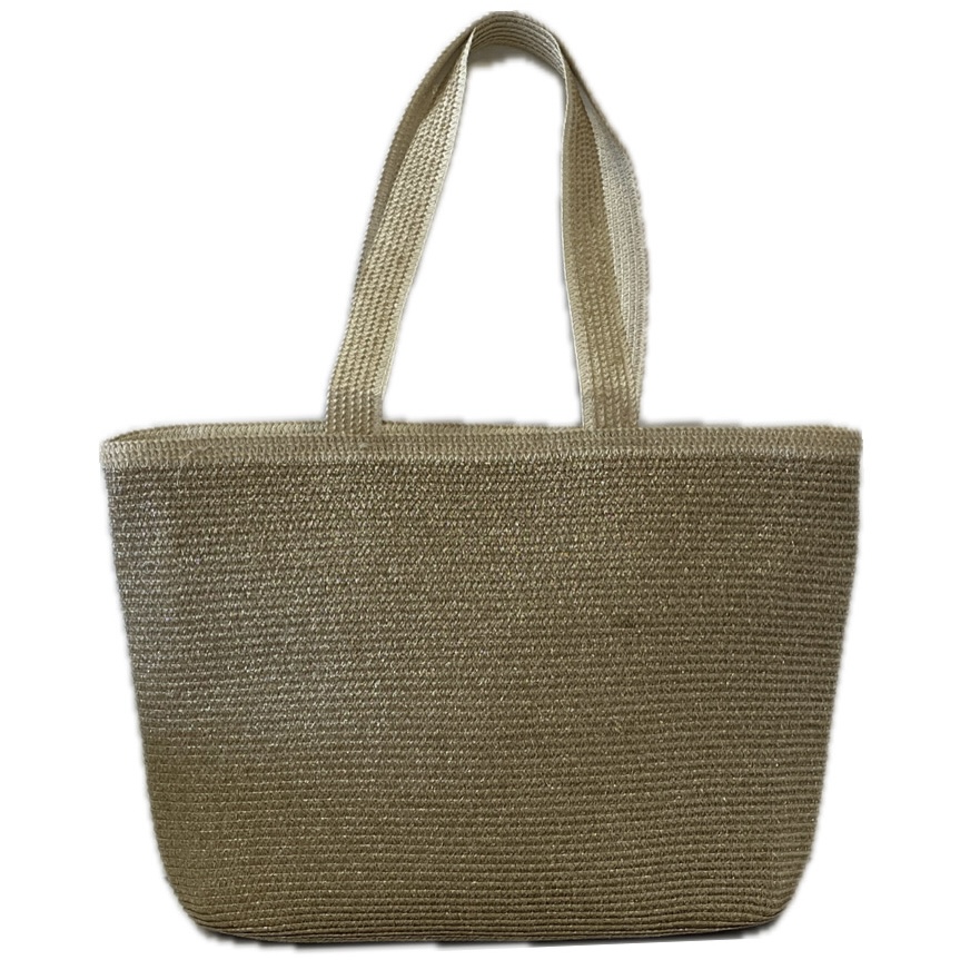 Shiny Gold Beach Bag 01