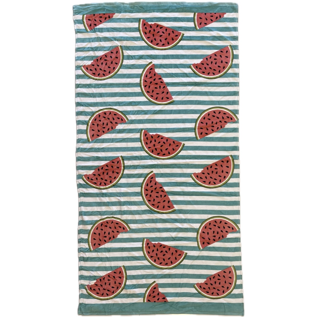 Watermelon Slices Beach Towel