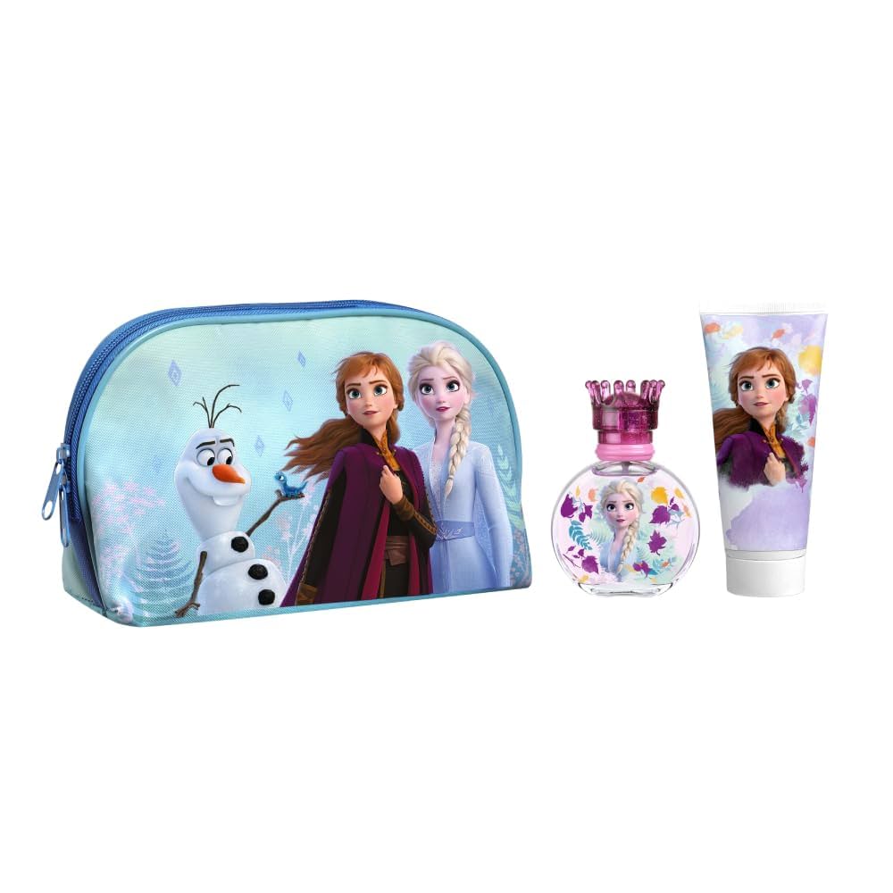 Disney Frozen Gift Set (Eau De Toilette 50ml + Shower Gel + Pouch)