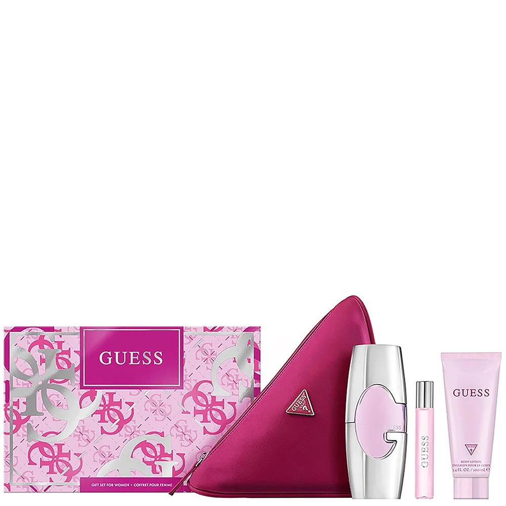 Guess Gift Set (Eau De Parfum 75ml + 15ml + Body Lotion)