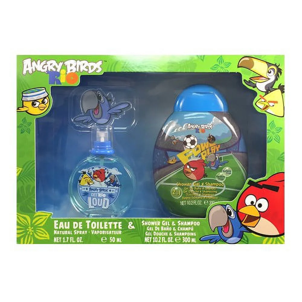 Angry Birds Rio Gift Set (Eau De Toilette 50ml + Shower Gel)