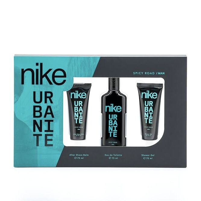 Nike Man Urbanite Spicy Road Gift Set (Eau De Toilette 100ml + Shower Gel + After Shave)