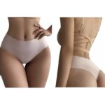 High Waist Laser Cut String