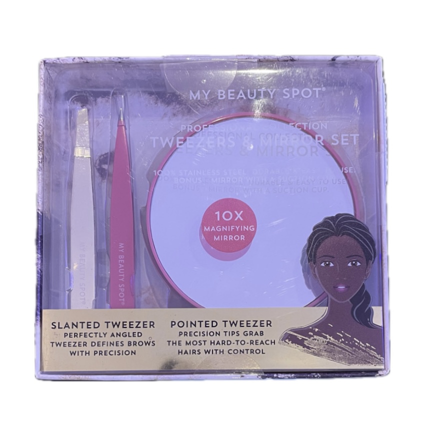 My Beauty Spot Tweezers & Mirror Set