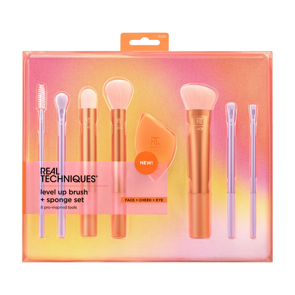 Real Techniques Level Up Brush + Sponge Set 0089
