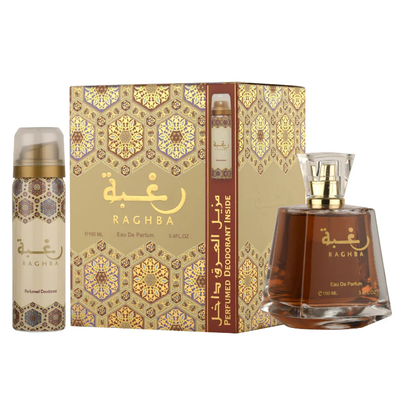 Lattafa Raghba Eau De Parfum 100ml + Deodorant