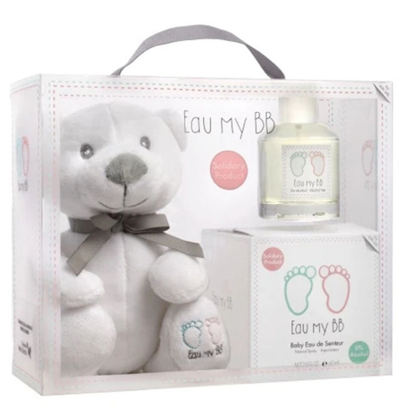 Eau My BB Gift Set (Baby Eau De Senteur 60ml + Teddy Bear)