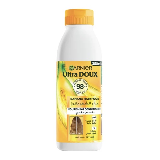 Garnier Ultra Doux Banana Hair Food Nourishing Shampoo 350ml
