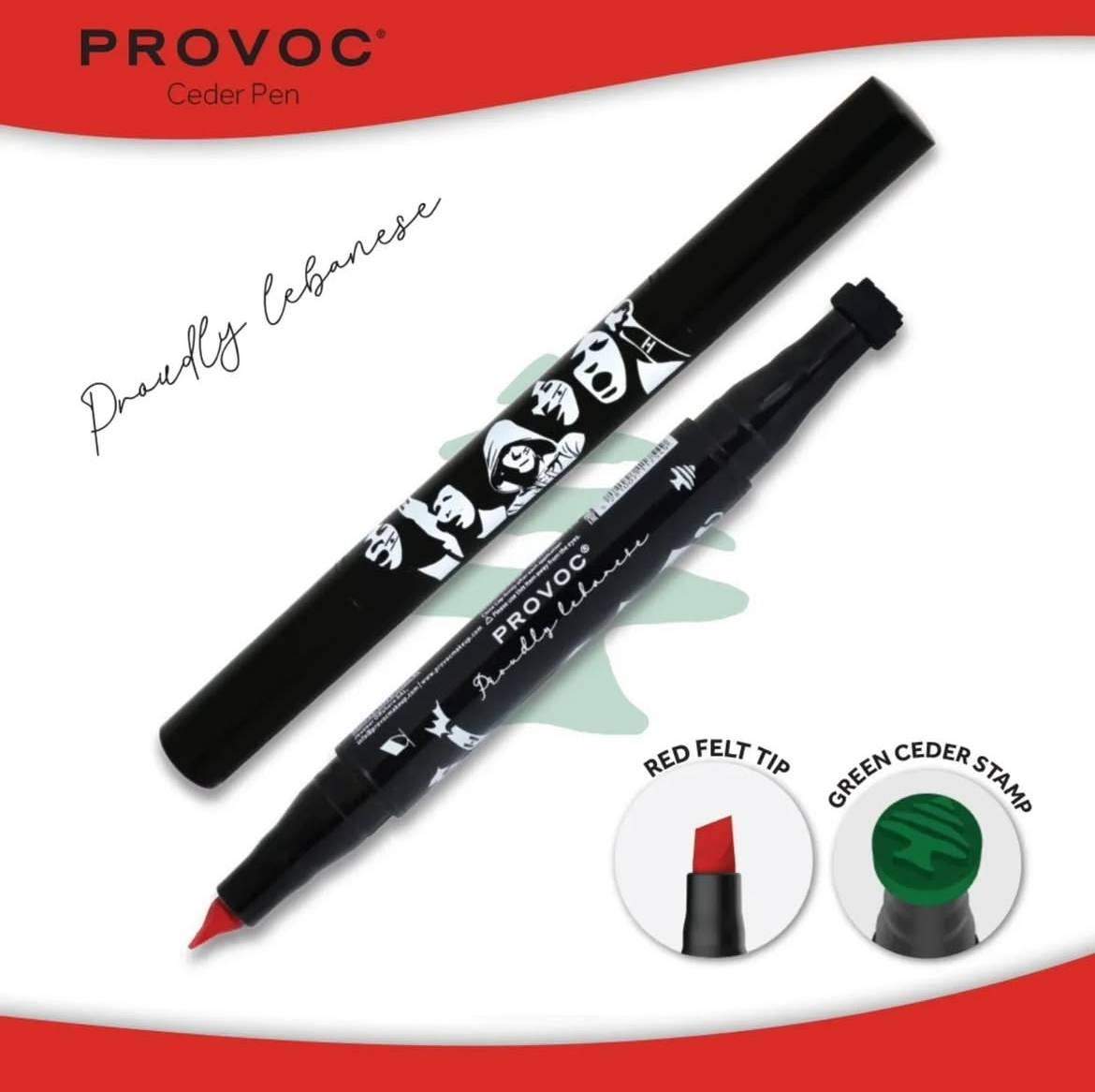 Provoc Proudly Lebanese Stamp