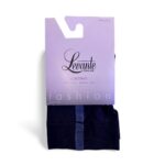 Levante Calzino 40Den Unica Nero Blu E741