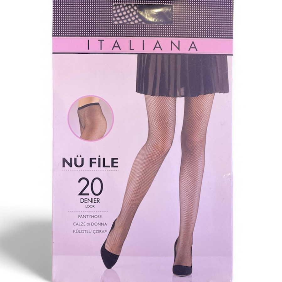 Italiana Nu File 20 Denier Look Pantyhose Medium