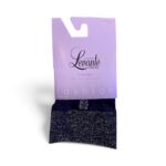 Levante Calzino 40Den Unica Nero Argento E740