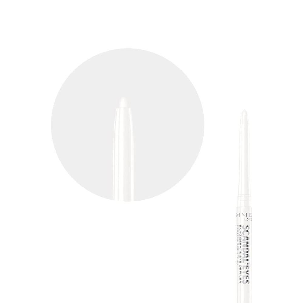 Rimmel Scandal'Eyes Exaggerate Eye Definer Waterproof 005 Snow White