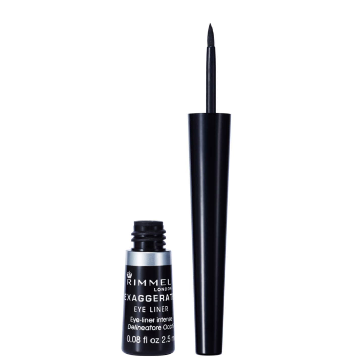 Rimmel Exaggerate Eyeliner 100% Black