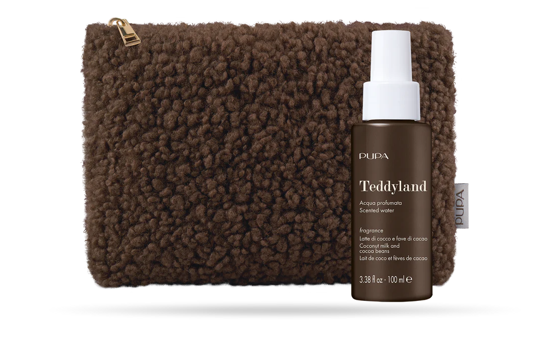 Pupa Teddyland Beauty Kit (Scented Water: Coconut Milk And Cocoa Beans)