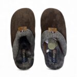 Corifei Brown Men's Slipper