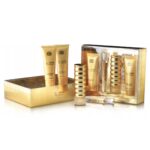 New Brand Gold Women Gift Set (Eau De Parfum 100m + 15ml + Body Lotion + Shower Gel)