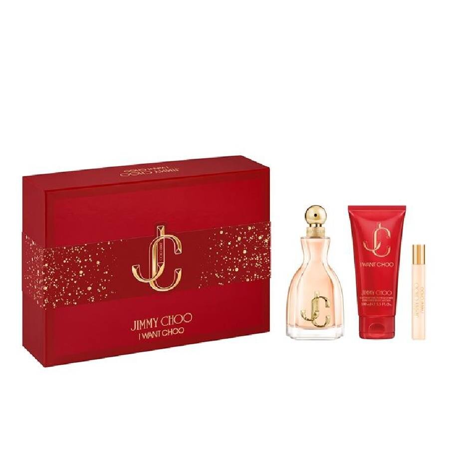 Jimmy Choo I Want Choo Gift Set (Eau De Parfum 100ml + 7.5ml + Body Lotion)